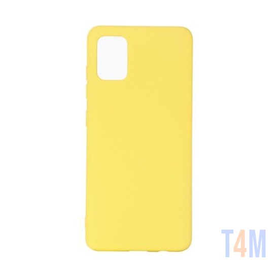 Silicone Case for Samsung Galaxy A71 Yellow